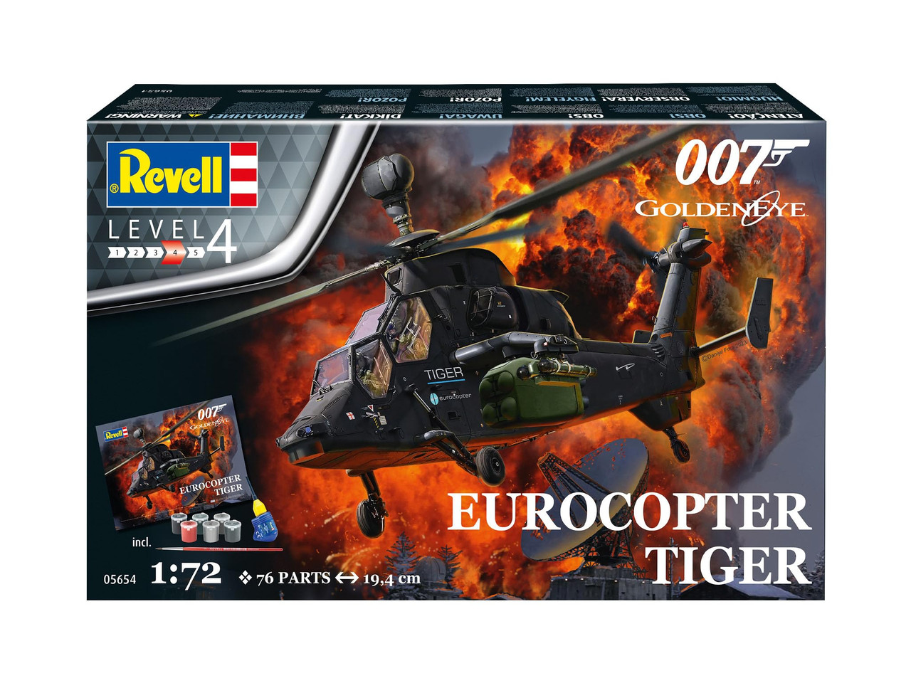 1/72 James Bond "Eurocopter Tiger" - REV05654