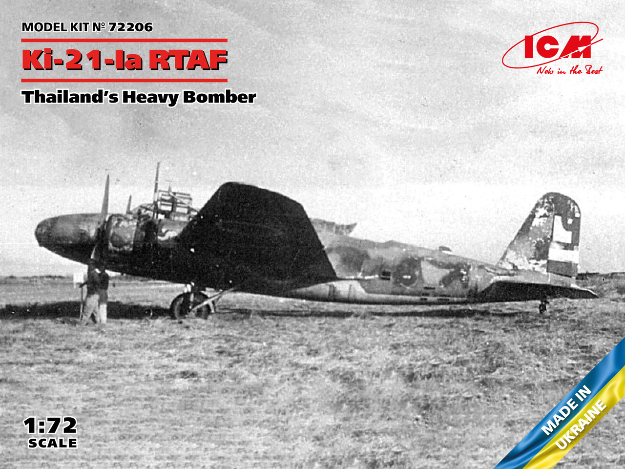 1/72 Ki-21-Ia RTAF, Thailand's Heavy Bomber