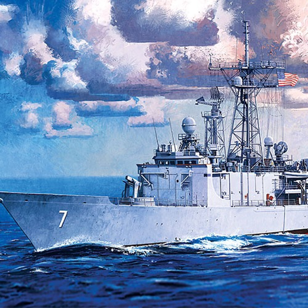 1/350 USS OLIVER HAZARD PERRY FFG-7 - 14102