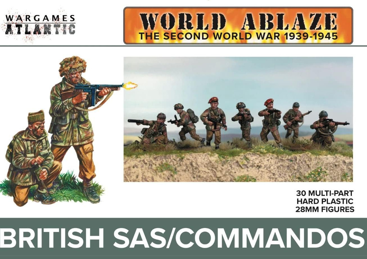 28mm British SAS/Commandos