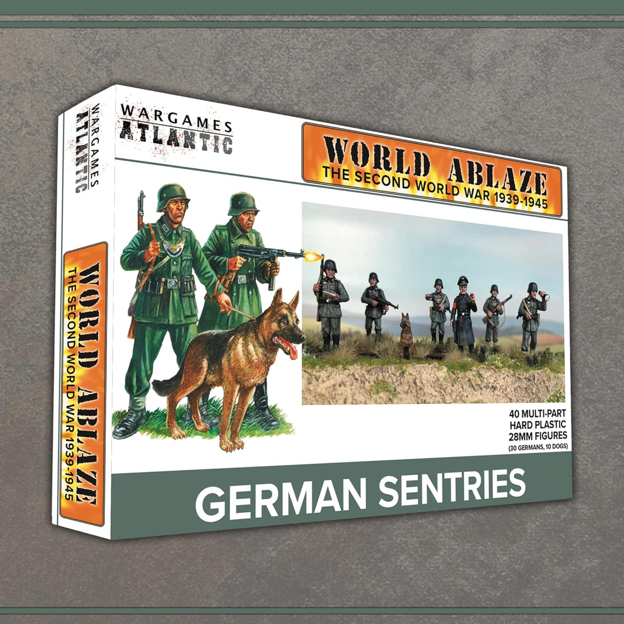 28mm German Sentries