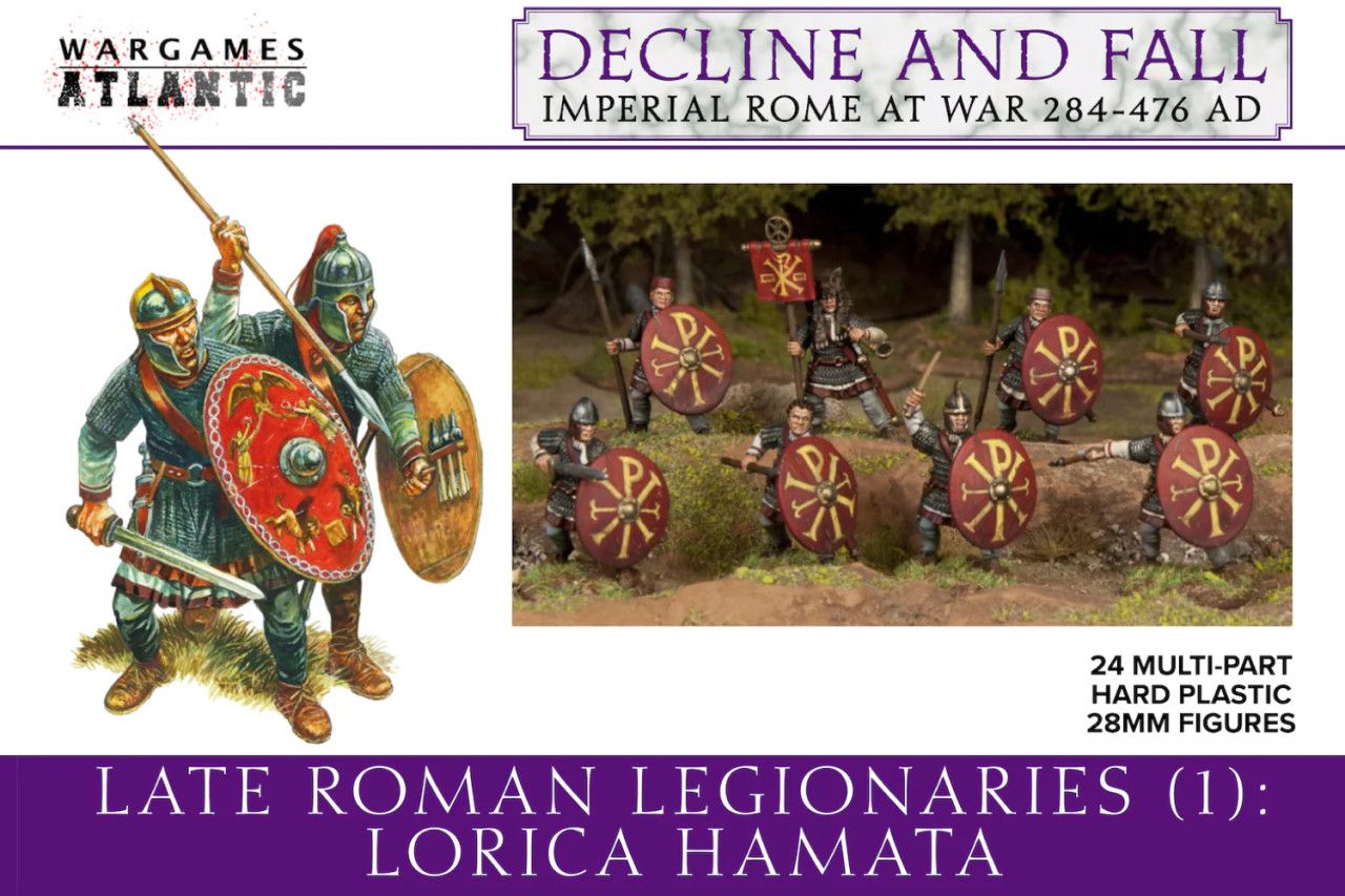 28mm Late Roman Legionaries (1): Lorica Hamata