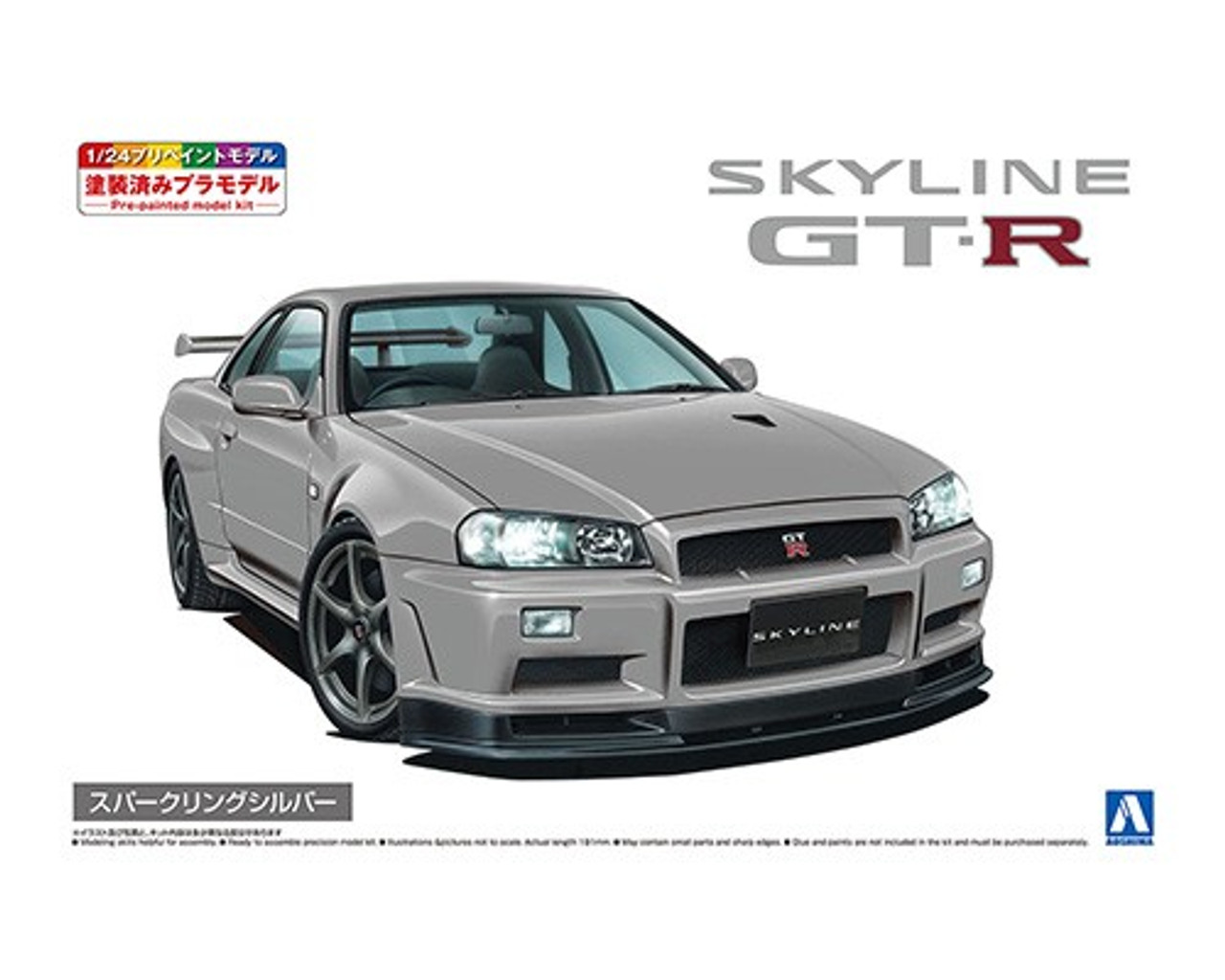 1/24 Nissan BNR34 Skyline GT-R V-spec II '00 - Brookhurst