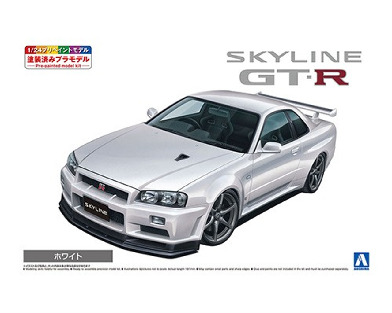 1/24 Nissan BNR34 Skyline GT-R V-spec II '00 - Brookhurst
