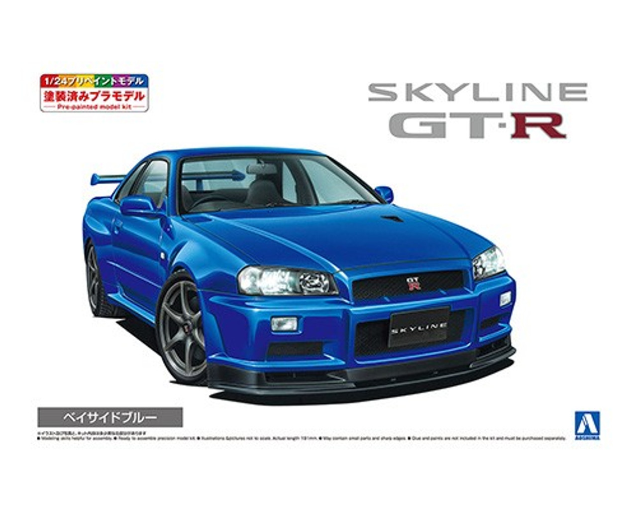 1/24 Nissan BNR34 Skyline GT-R V-spec II '00 - Brookhurst