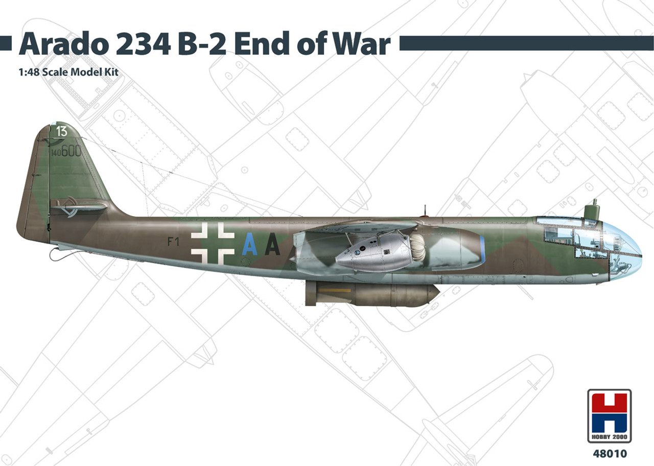1/48 Arado Ar-234B-2 End of War - 48010