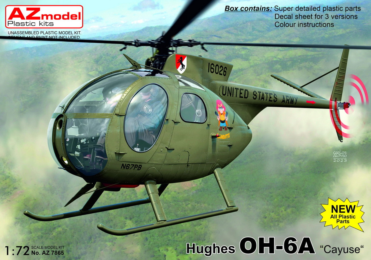 1/72 Hughes OH-6 'Cayuse' - 7865