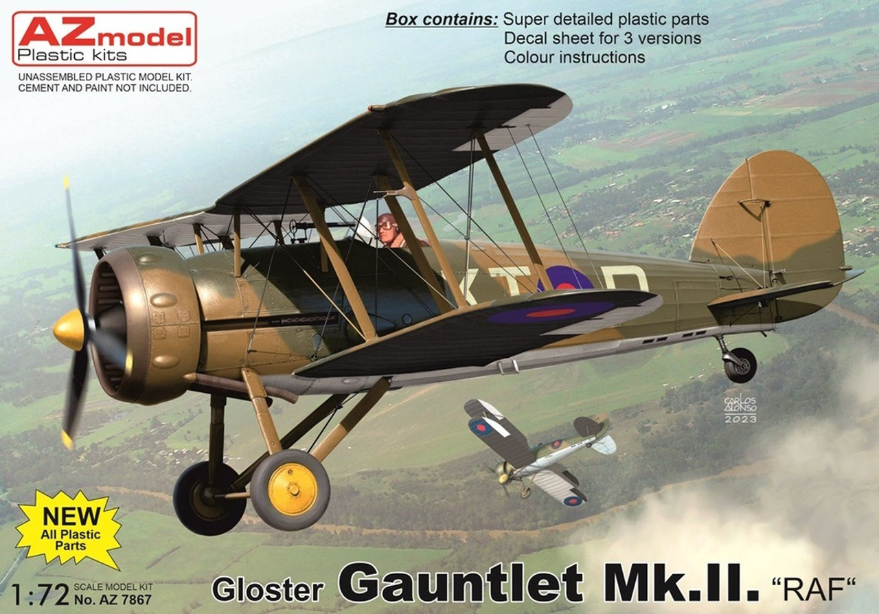 1/72 Gloster Gauntlet Mk.II RAF - 7867