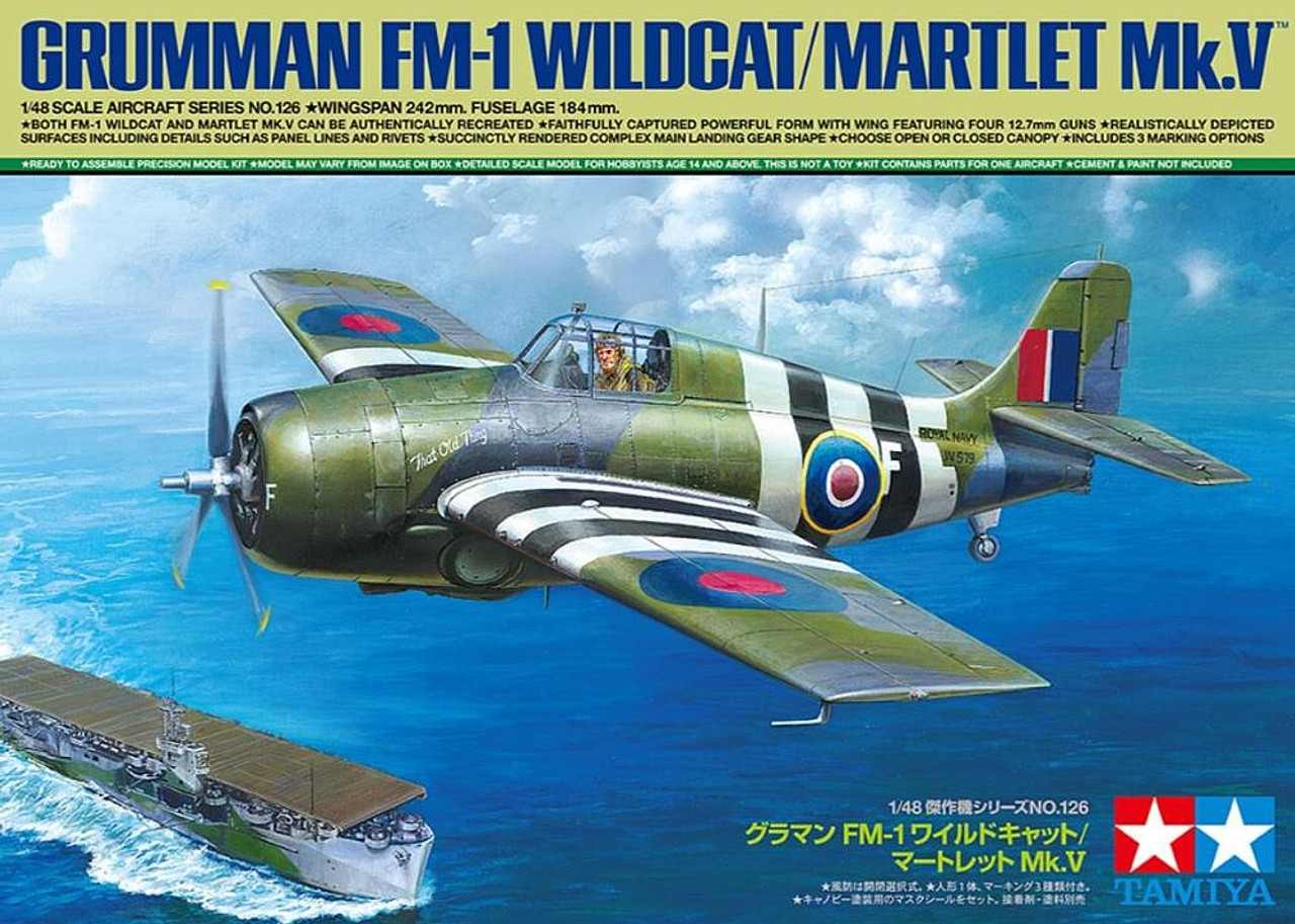 1/48 Grumman FM-1 Wildcat/Martlet Mk.V - 61126