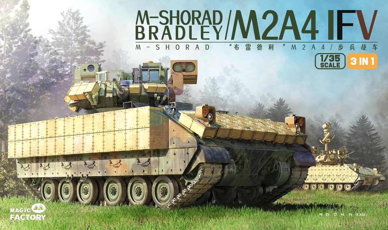 1/35 M-Shorad Bradley / M2A4 IFV (3in1)