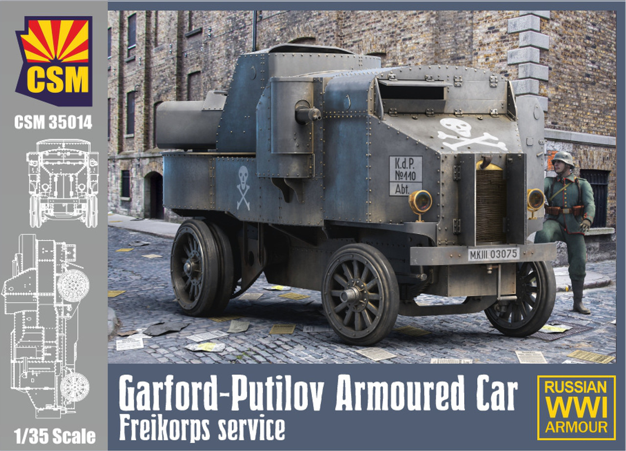 1/35 Garford-Putilov Armoured Car Freikorps Service