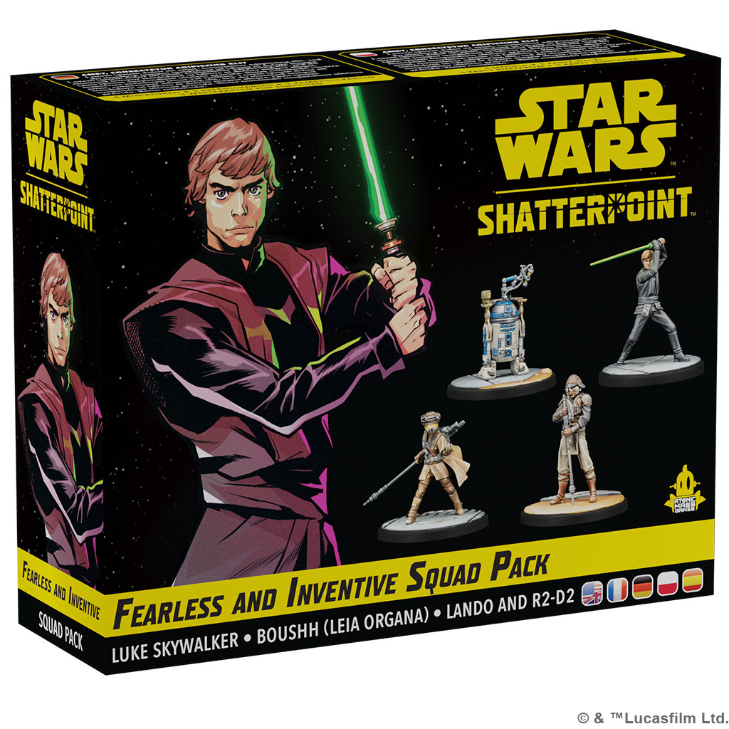 SWP22 - STAR WARS: SHATTERPOINT - FEARLESS AND INVENTIVE SQUAD PACK