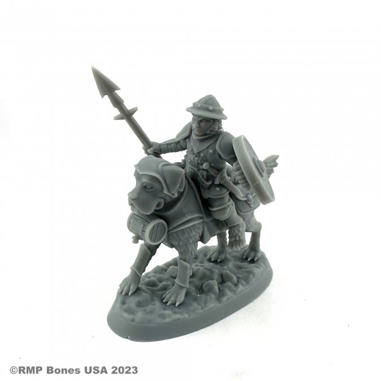 07114 - Bones USA Dungeon Dwellers: Male Halfling Dog Rider