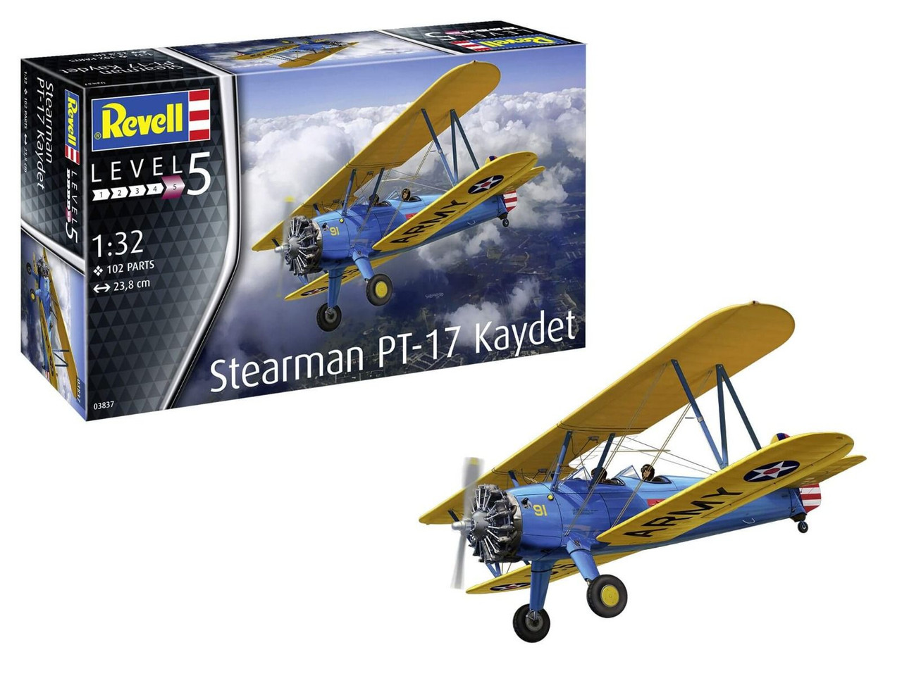 1/32 Stearman PT-17 Kaydet - REV03837