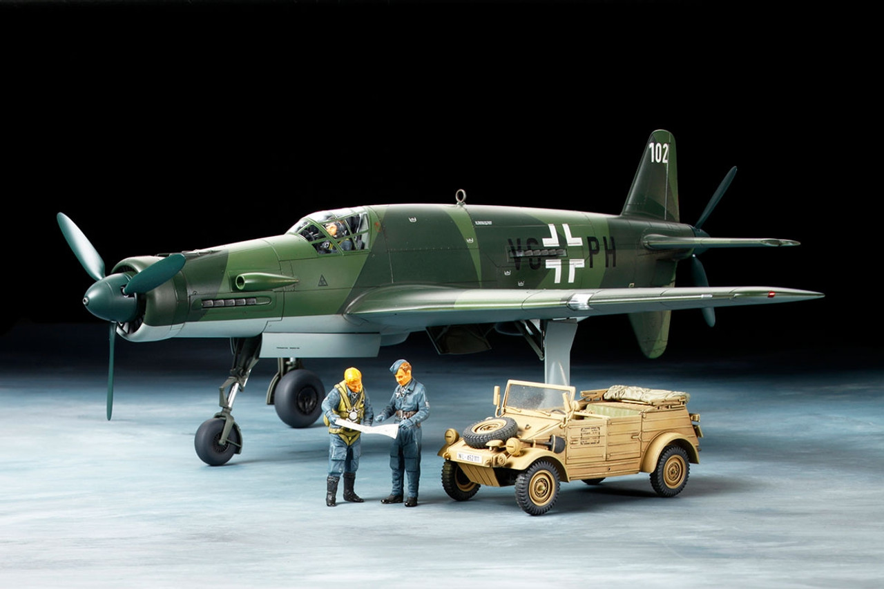 Do335A PFIEL & KÜBELWAGEN 1/48 Tamiya 1/48 Limited German Army Dornier Do335A Pfeil