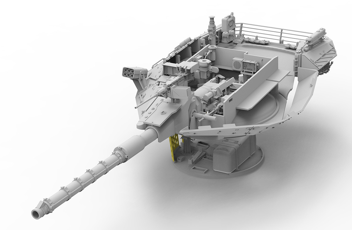 1/35 Border Model Merkava 2D with Interior & Workable Tracks - BT037