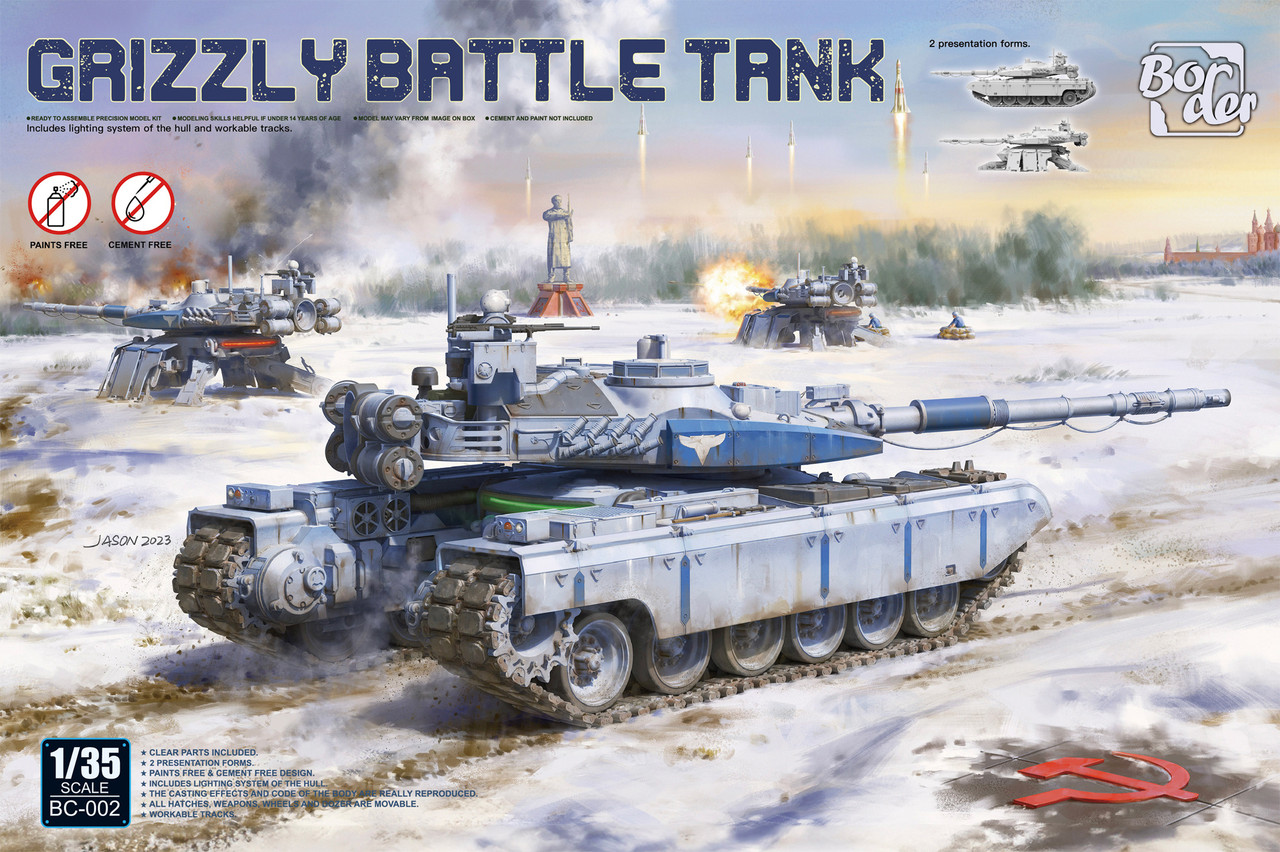 1/35 Grizzly Battle Tank - BC002