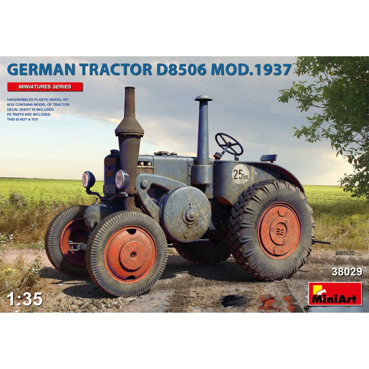 1/35 German Tractor D8506 Mod.1937 - MIA38029