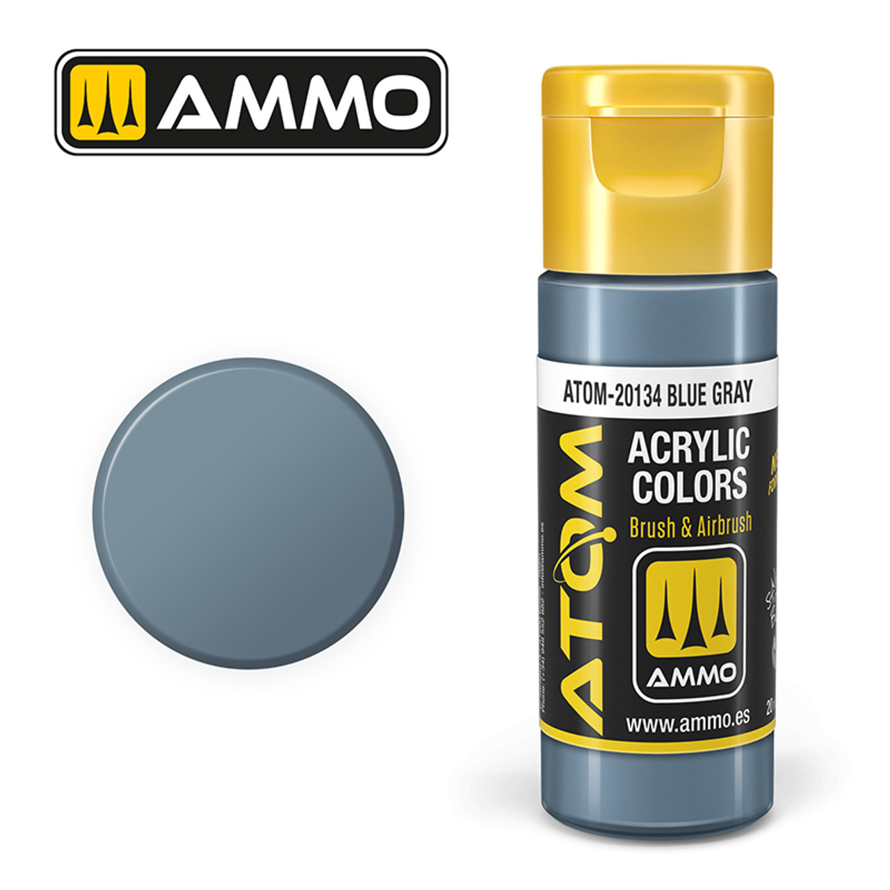 20134 ATOM Acrylic Paint - Blue Gray FS35237 (20ml)