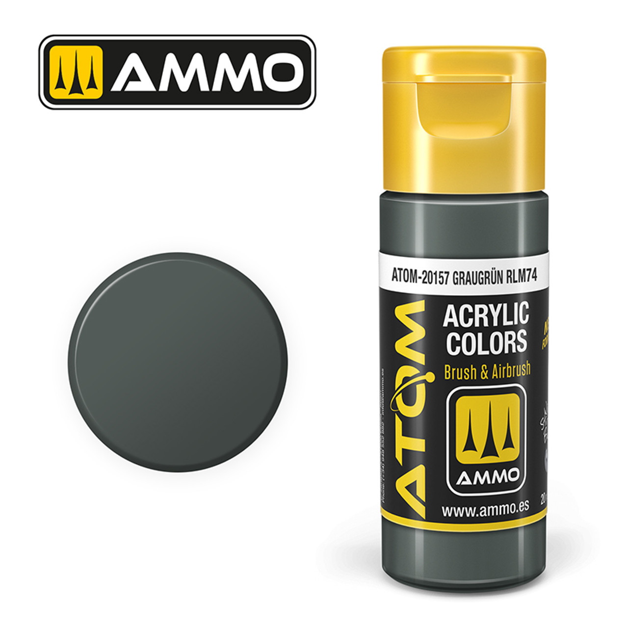 20157 ATOM Acrylic Paint - Graugrün RLM74 (20ml)