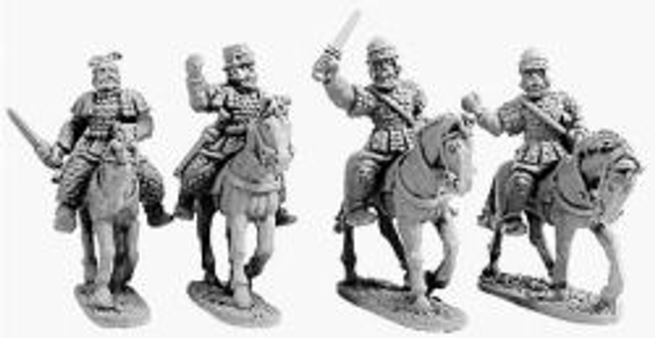 XYS18265 - Northern Thracian Nobles (4 riders w. horses)