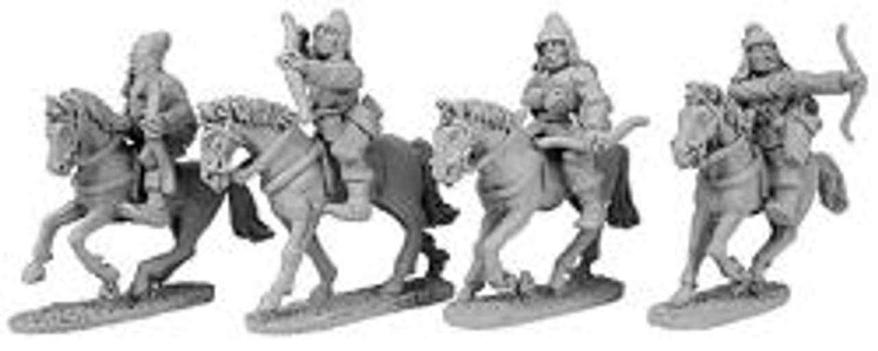 XYS18263 - Thracian Getic Horse Archers  (4 riders w. horses)