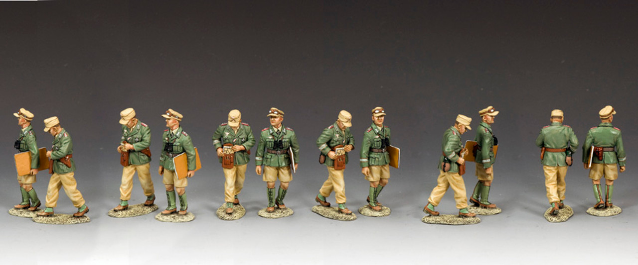 AK153 - ‘Afrika Korps Staff Officers’ (Set of 2)