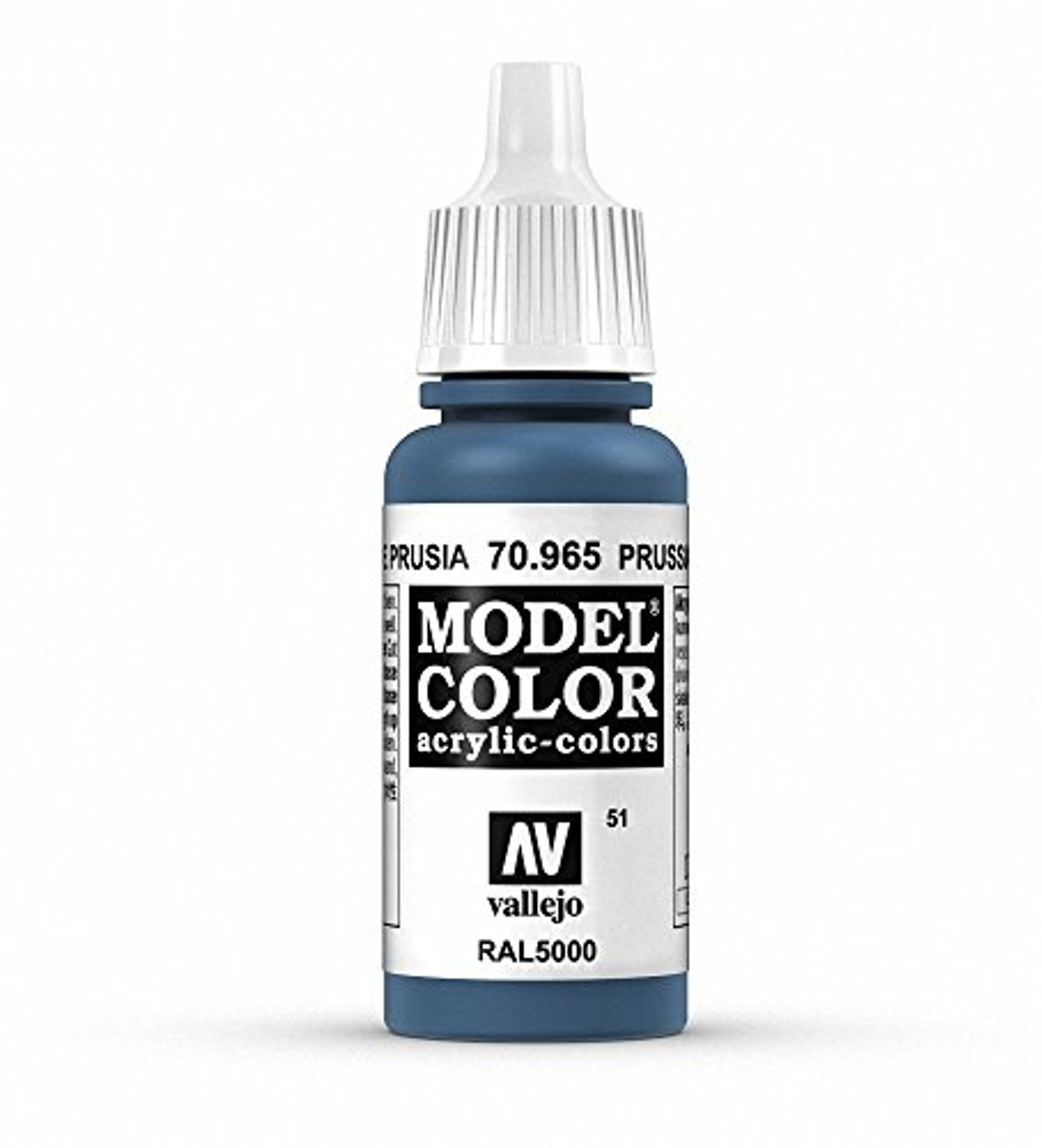 VAL70965 MODEL COLOR  PRUSSIAN BLUE #051