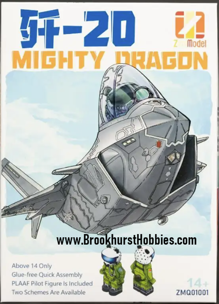 Toon J-20 Mighty Dragon- ZMQ01001