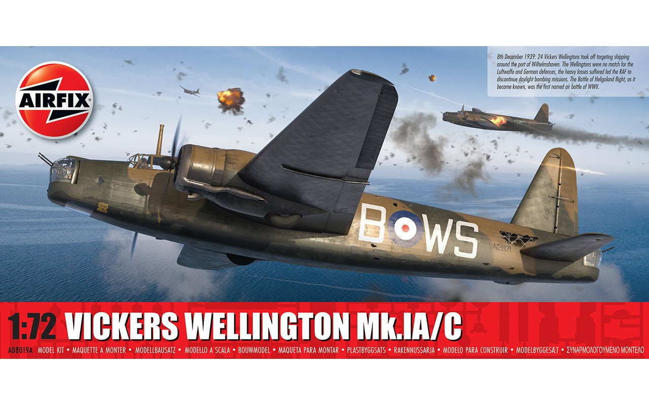 1/72 Vickers Wellington Mk.IA/C - A08019A