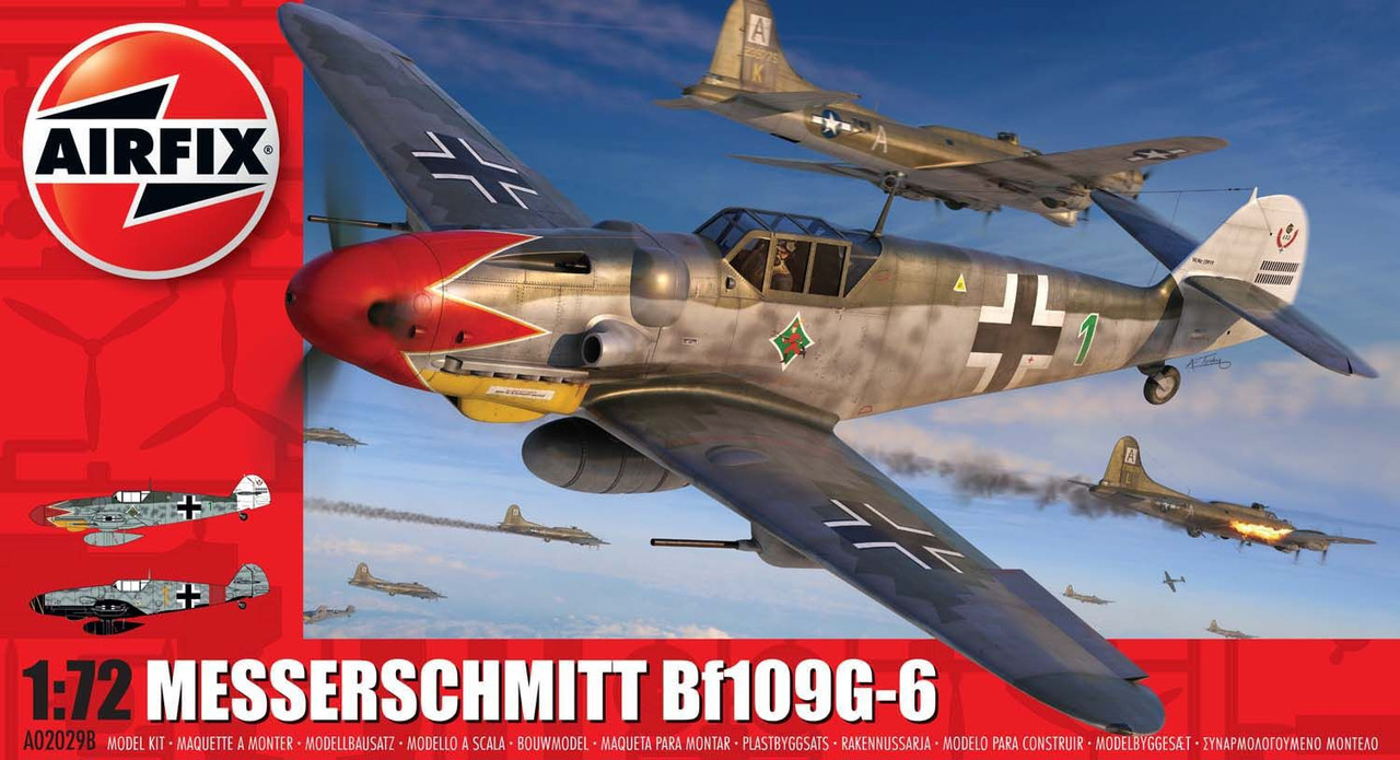 1/72 Messerschmitt Bf109G-6 - A02029B