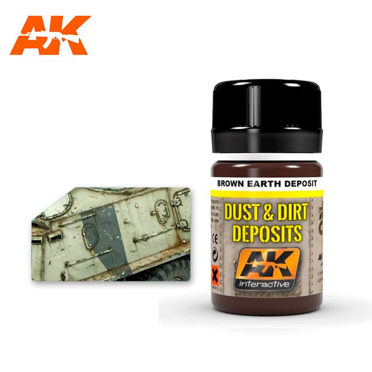 AK Weathering Brown Earth Deposits - AK4063