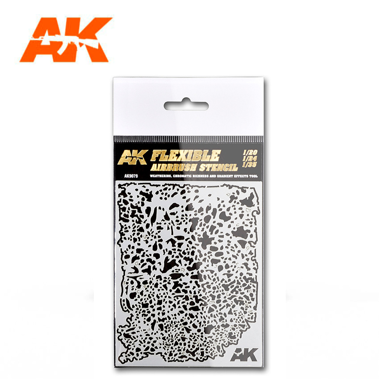 Flexible Airbrush Stencil (1/20, 1/24, 1/35) - AK9079