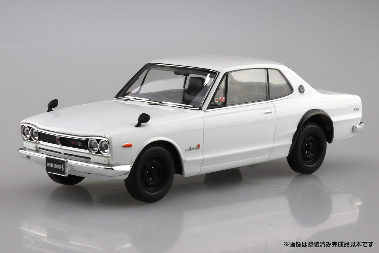 1/32 SNAP KIT #09-B Nissan Skyline 2000GT-R (WHITE) - AOS05883