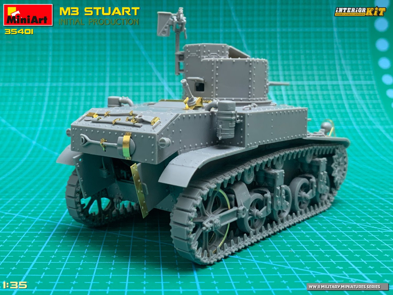 1/35 M3 Stuart Initial Production - MIA35401