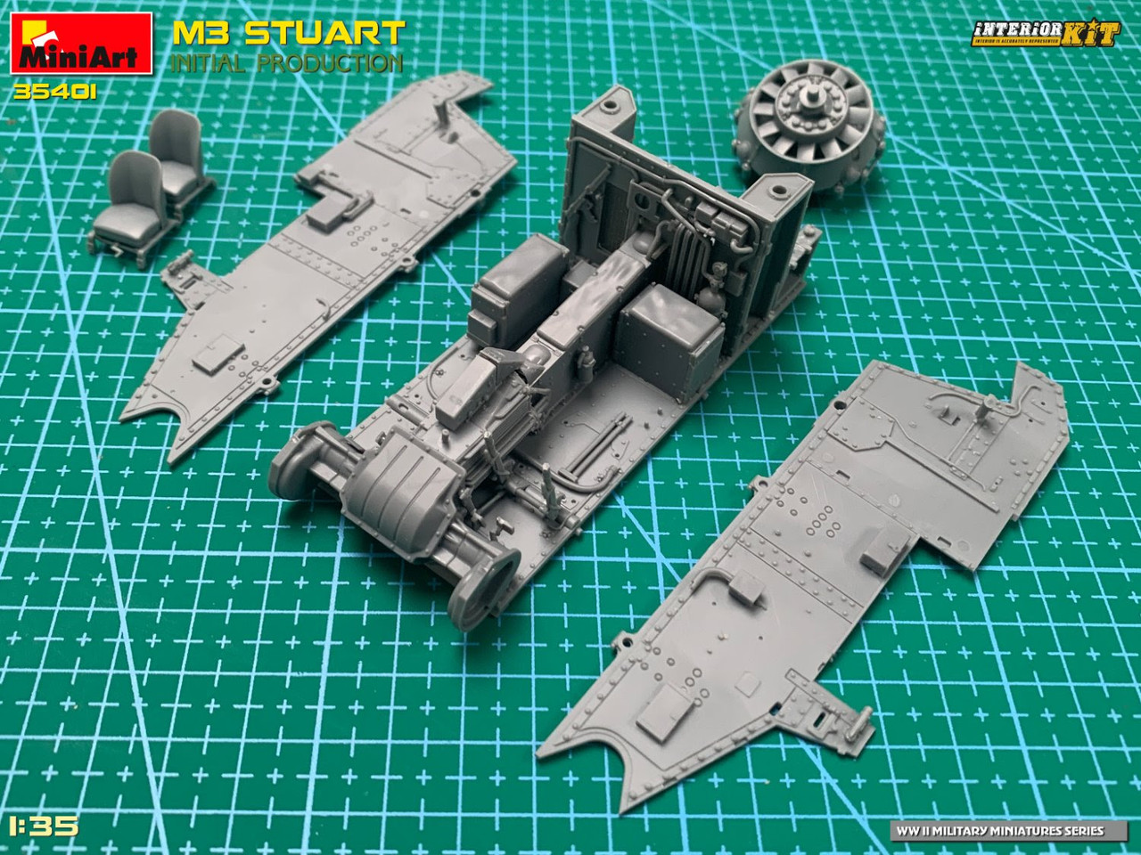 1/35 M3 Stuart Initial Production - MIA35401