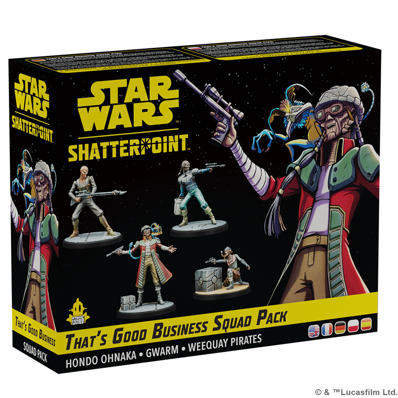 SWP10 - STAR WARS: SHATTERPOINT - THAT'S GOOD BUSINESS SQUAD PACK