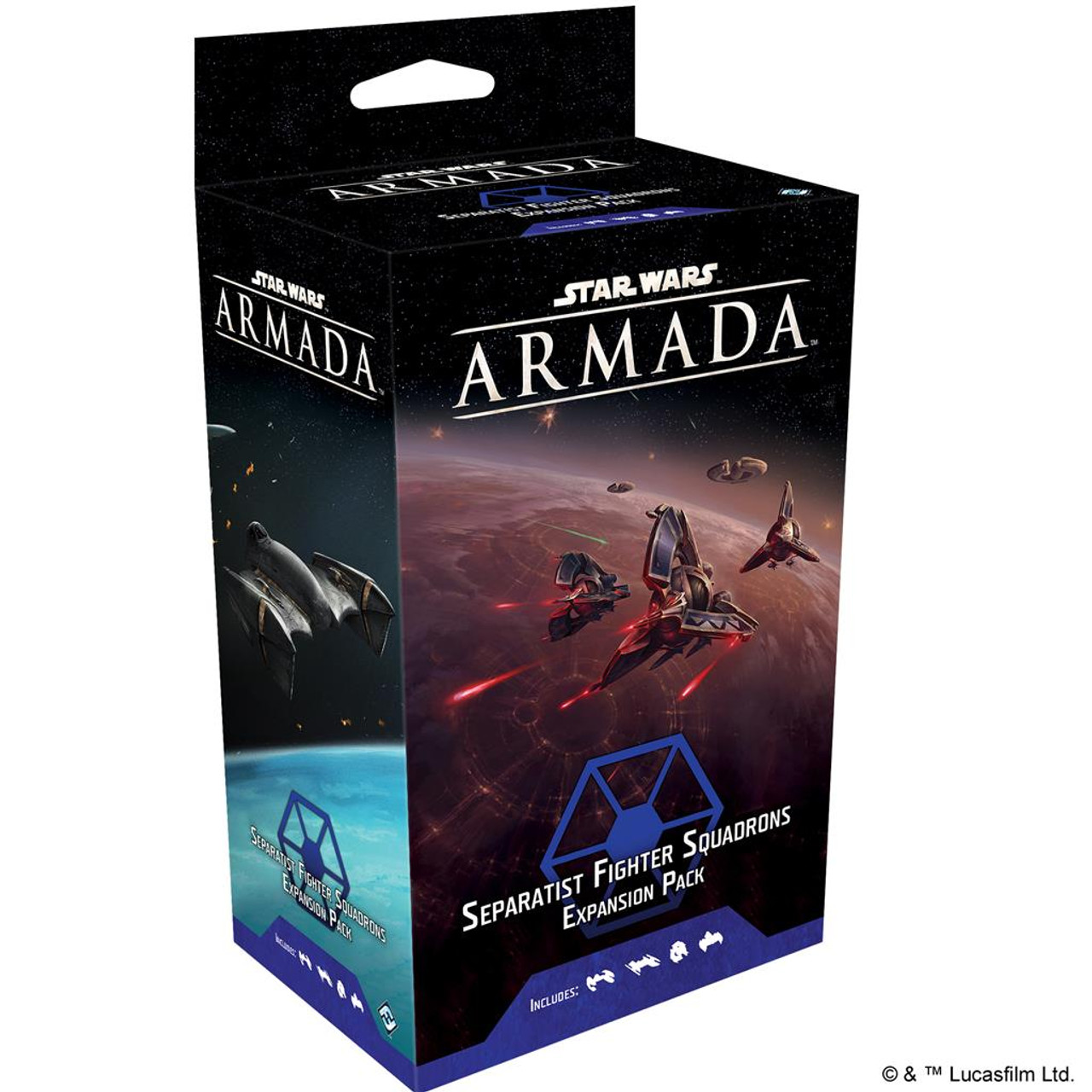 SWM37 - STAR WARS ARMADA: SEPARATIST FIGHTER SQUADRONS