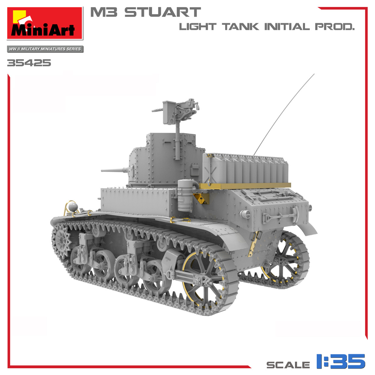 1/35 M3 Stuart Initial Production - MIA35425