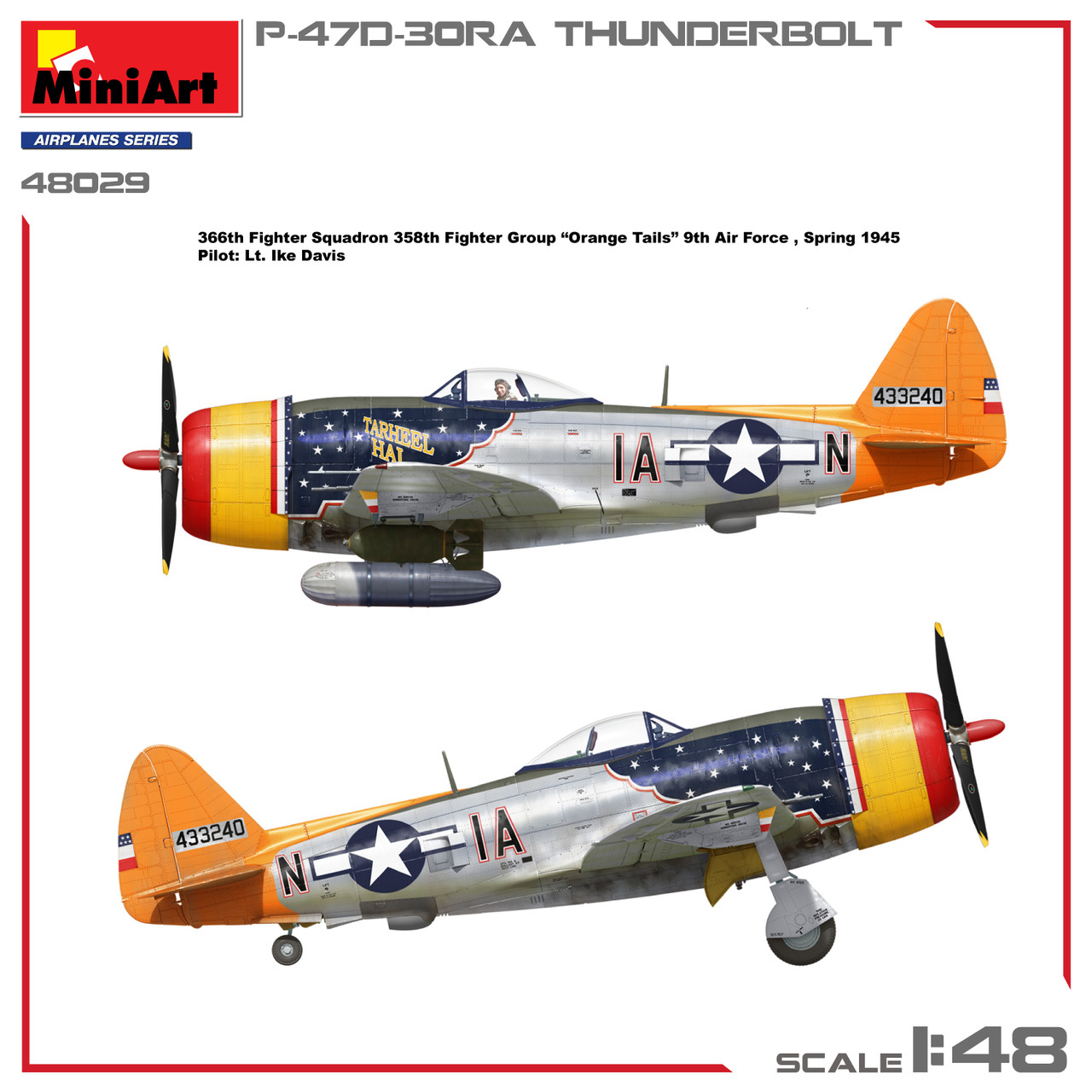 1/48 P-47D-30RA Thunderbolt [Advanced Kit] - MIA48029