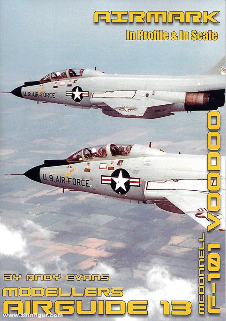 Modellers Airguide 13: McDonnell F-101 Voodoo - Brookhurst