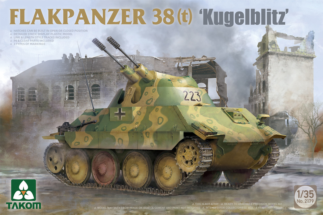 1/35 Flakpanzer 38(t) Kugelblitz - TAK02179