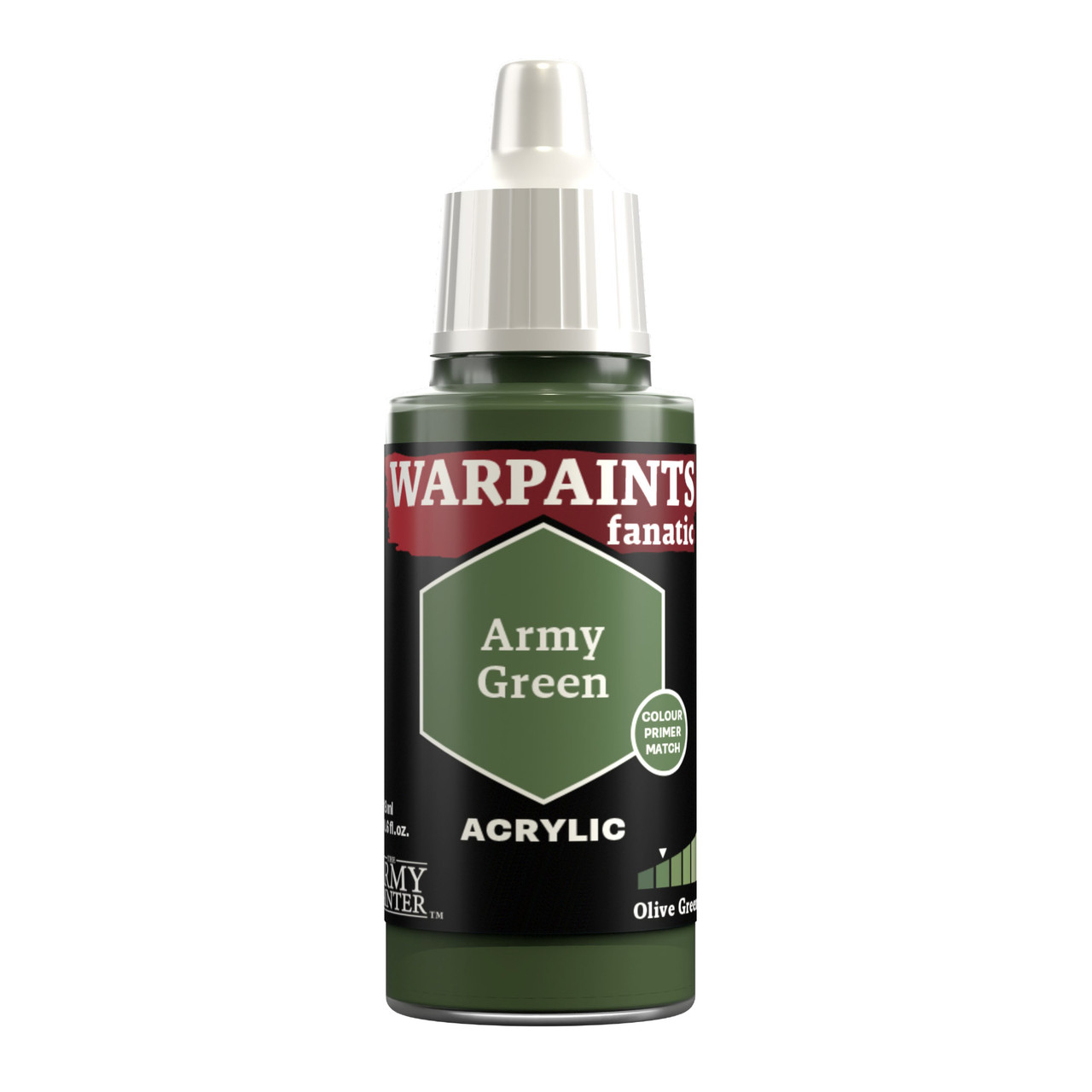 The Army Painter Warpaints Air – Airbrush-Farbe „Canopy Green“ – Vorverdünnt, Mit Mischkugel