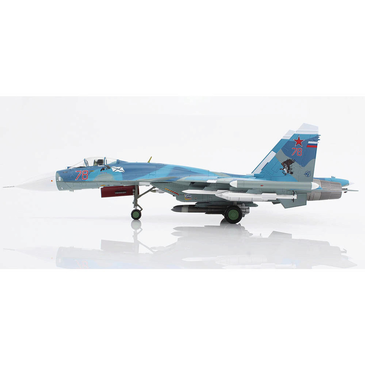 1/72 Su-33 Flanker D Bort 78, 1st Aviation Squadron, 279th Shipborne Fighter Aviation Regiment, Russian Navy, 2016 -  HA6408