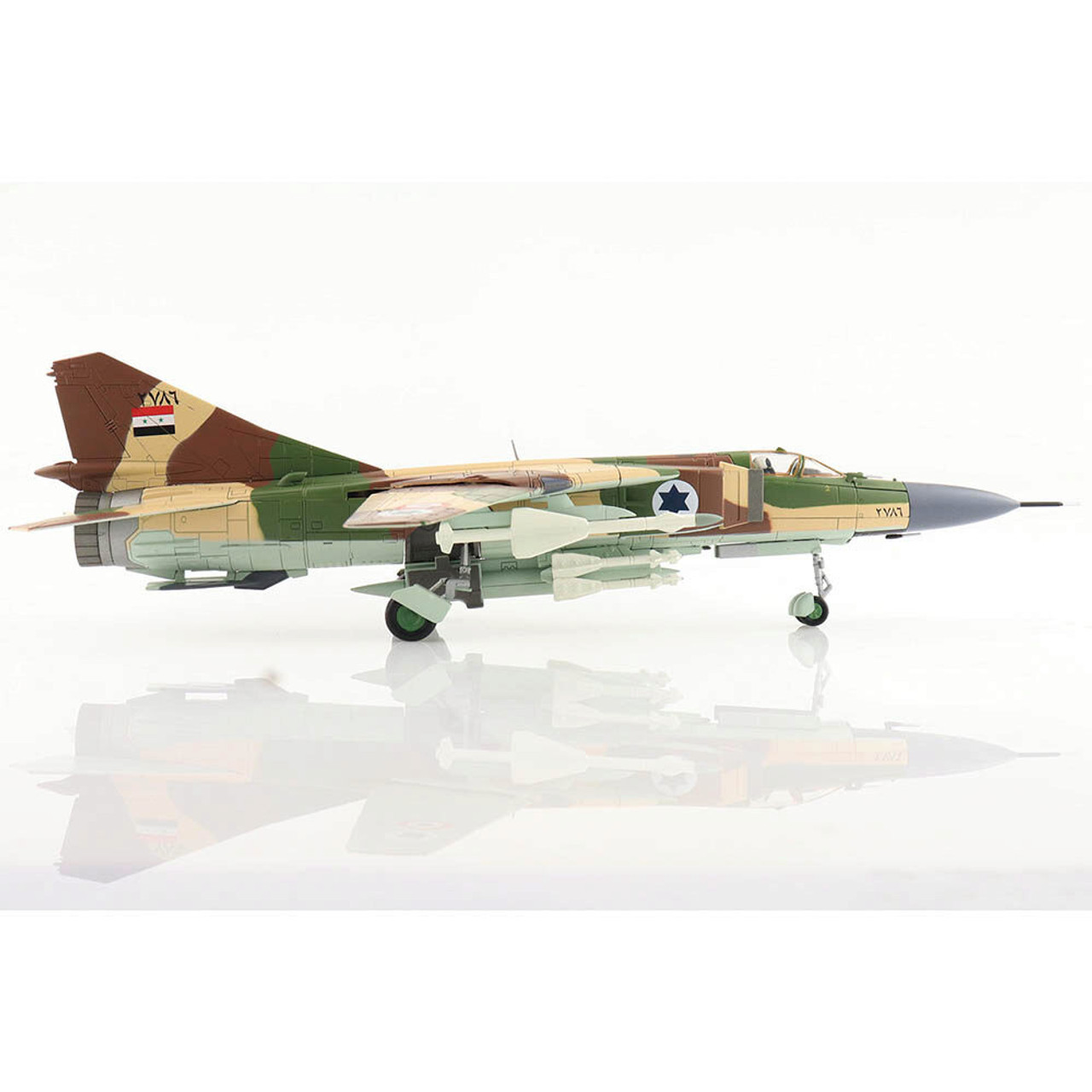 1/72 MIG-23ML Flogger 2786, Israeli Air Force, 1990s "defection plane of Maj. Adul Bassem of Syria AF" - HA5315W