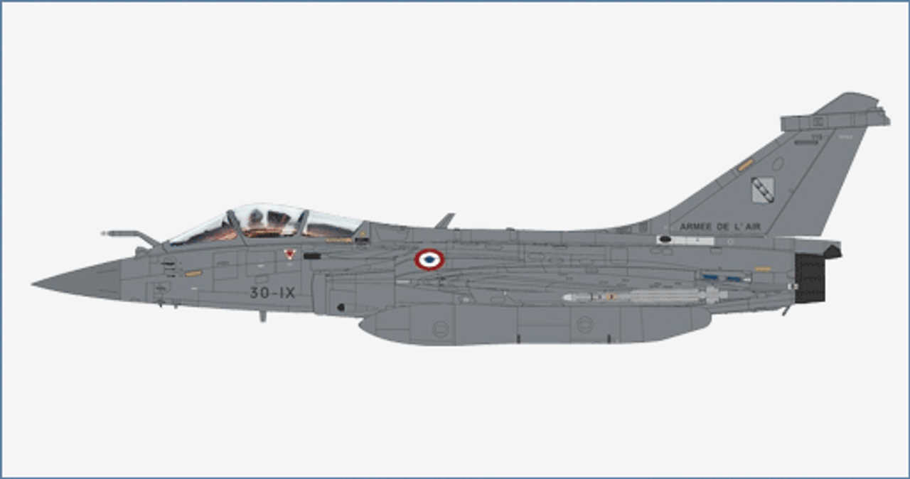 1/72 Rafale C "Operation Chammal" 30-IX, Armee De L'Air, Jordan 2015 (with SCALP missiles) - HA9606W
