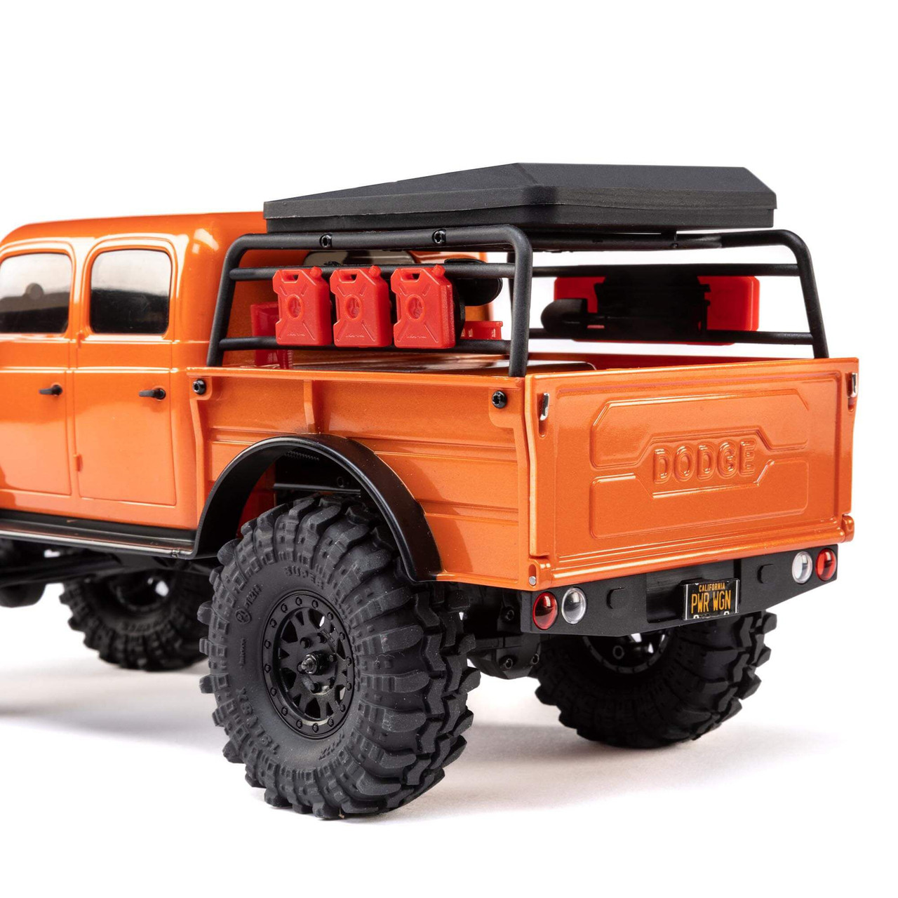 1/24 SCX24 Dodge Power Wagon 4WD Rock Crawler Brushed RTR, Orange