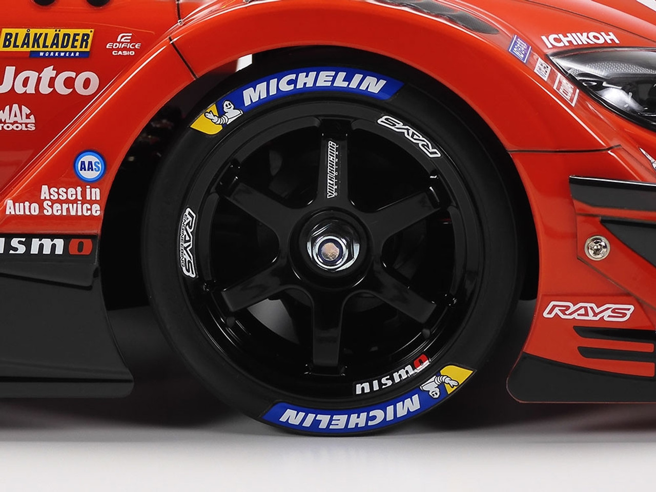 【XB】1/10 MOTUL AUTECH Z ボディー＆タイヤホイール 1/10 RC MOTUL AUTECH Z 4WD (TT-02) - Brookhurst Hobbies