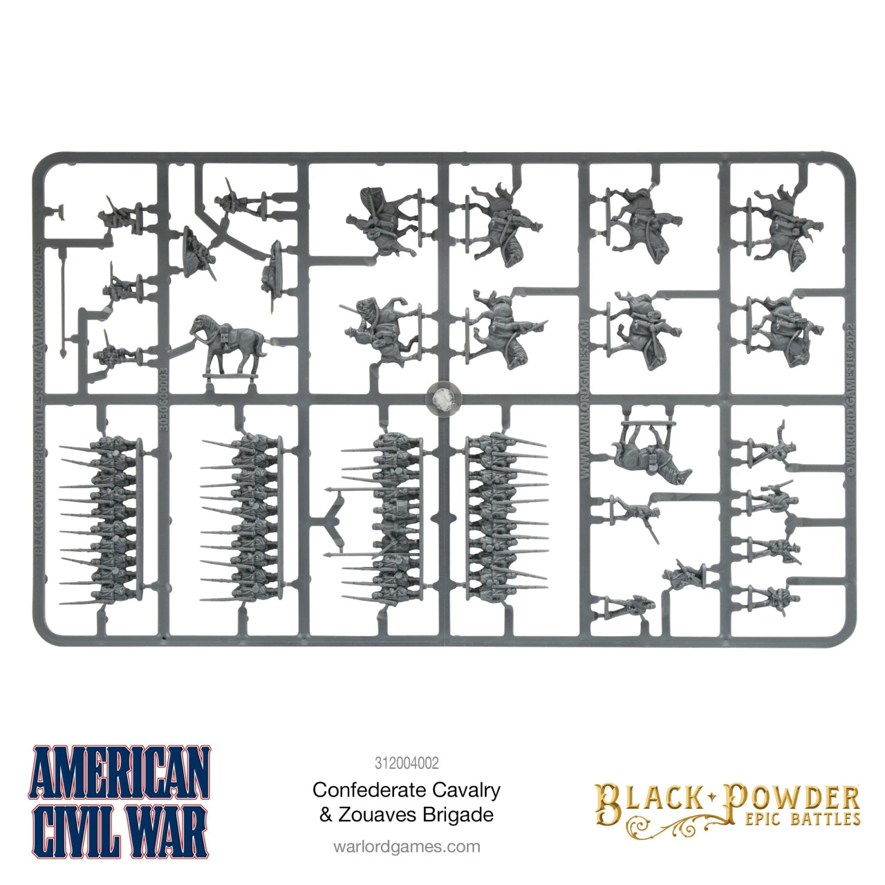 ACW Epic Battles: Confederate Cavalry & Zouaves brigade