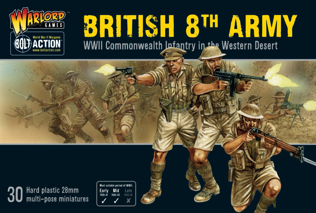 Bolt Action: British - 8th Army Infantry